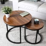 nesting coffee table round coffee table
