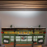 Handicraft Truck Design Vintage Furniture Bar Counter | Bar Furniture