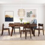 dining table and 6 chair set,