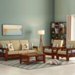 Wooden Sofa Set ,5 seater wooden sofa set