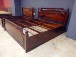 Priti Wooden Bed 10